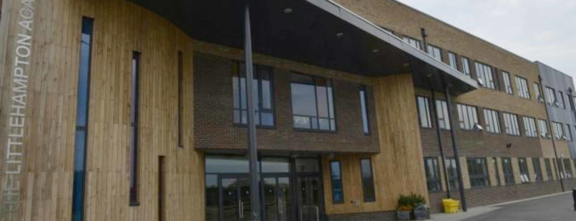 The Littlehampton Academy Building Banner